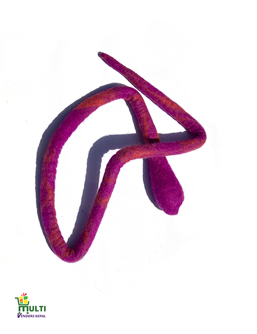 SNAKE DESIGN FELT STICK -M.V.K.S-160