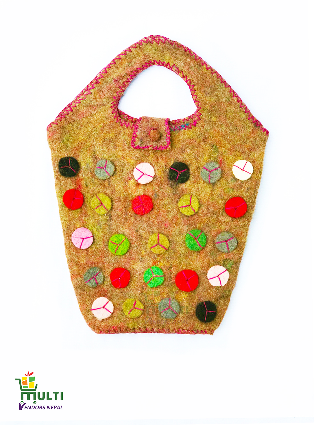 Handy Decorated Kids Bag -M.V.K.S-185-C