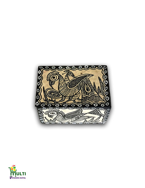 M.V.S-19-Mithila Art-Paper Gift Box