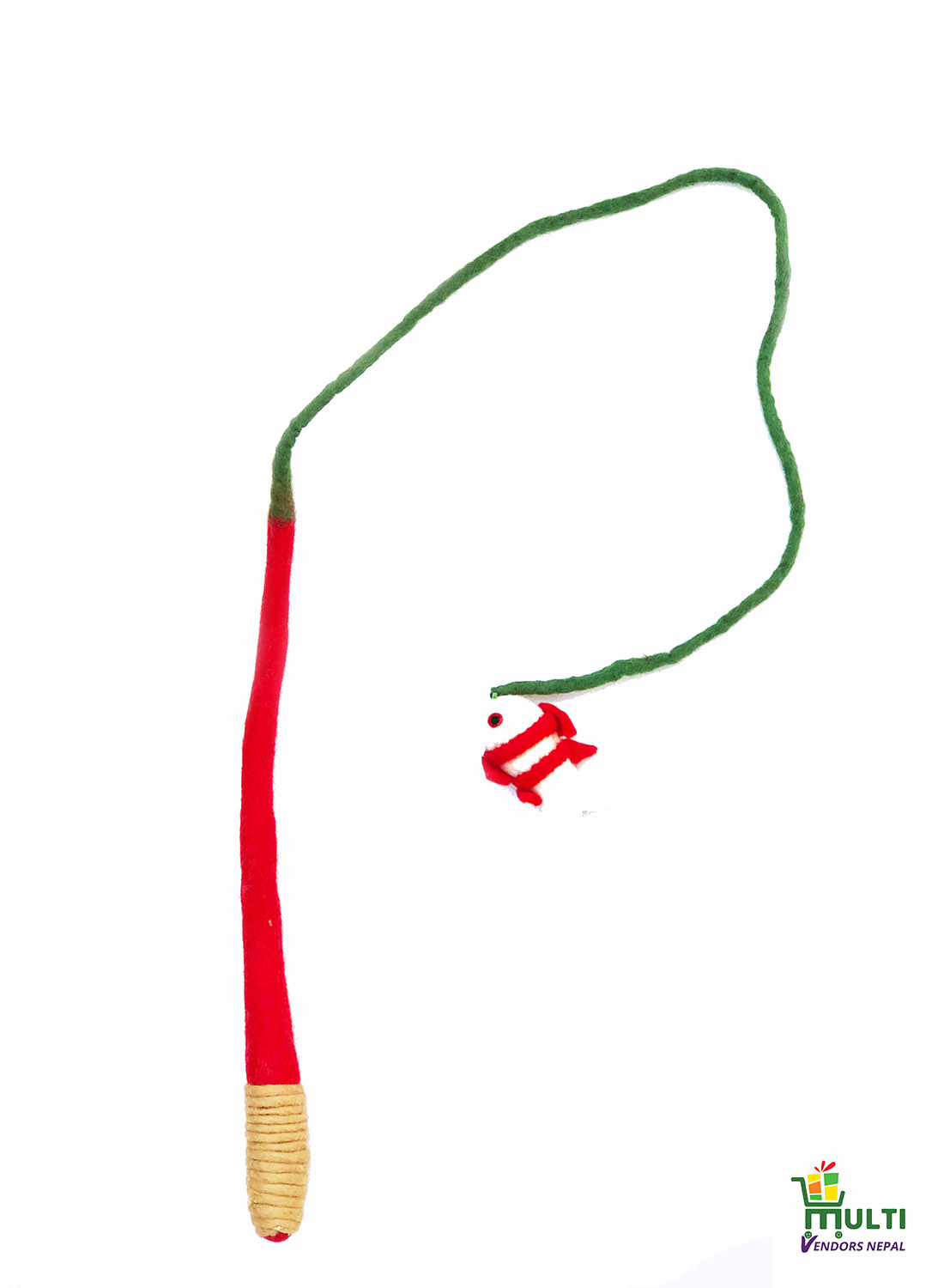 Felt Fishing Rod With Fish-MVSEB-CTN-805A-