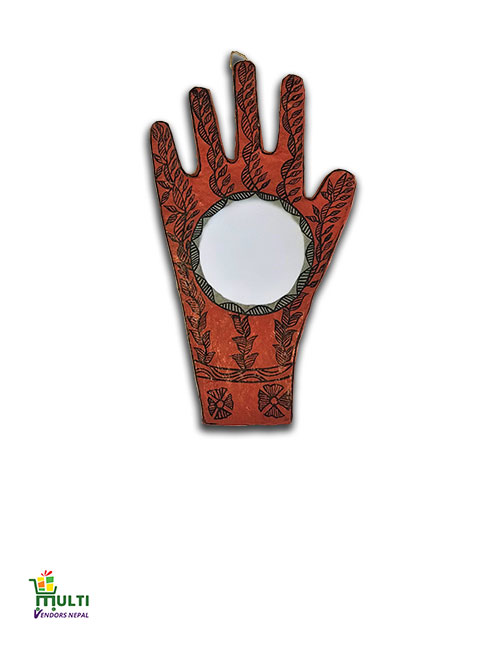 M.V.S-11-Mithila Art- Mirror Hanging