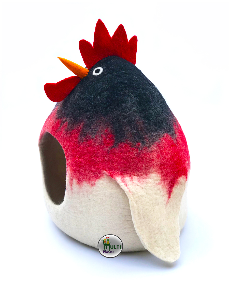 ROOSTER DESIGN CAT CAVE