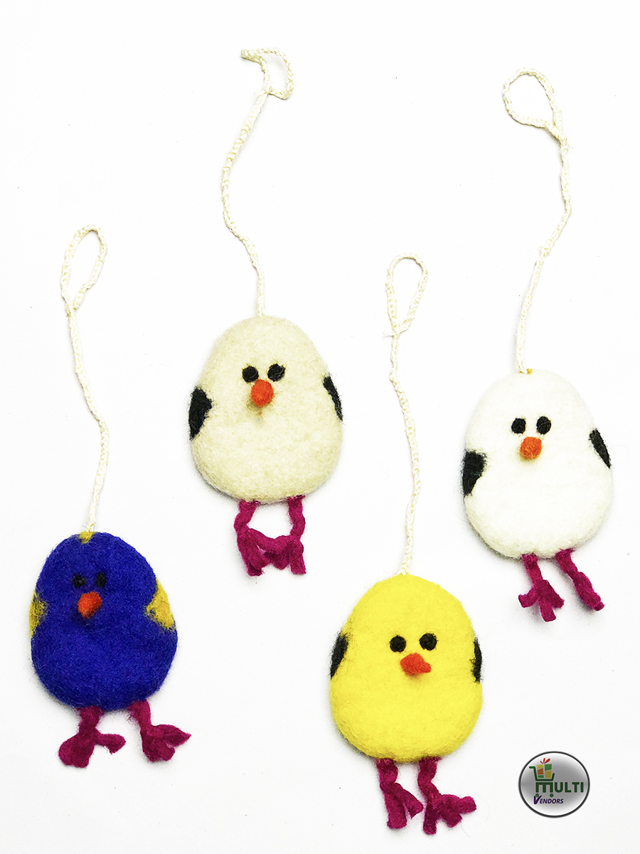 Felt Baby Chicken Toys Set - MVSEB 1128
