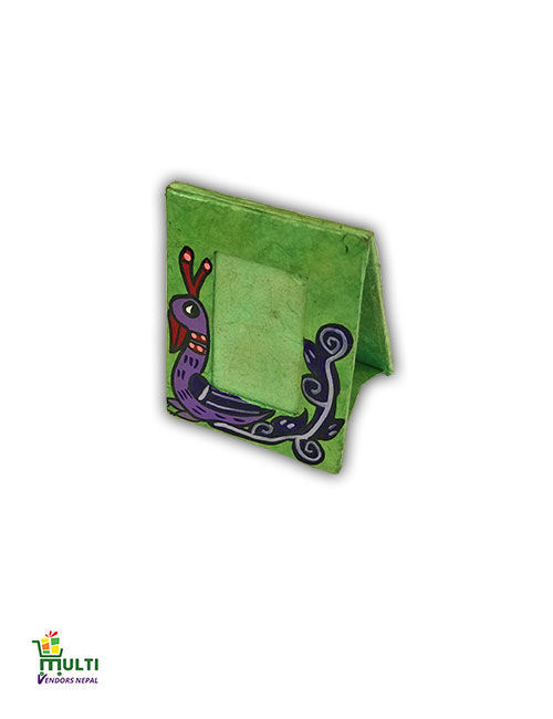 M.V.S-17-A-Mithila Art-Paper Small Photo Frame