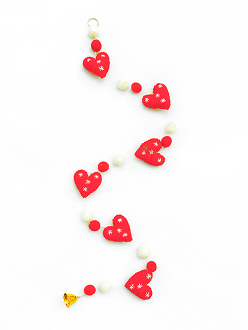 HEART SHAPE HANGING-M.V.K.S.F-125-SF