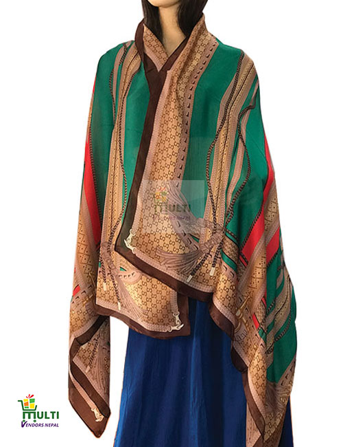 PB 248 -PRINTED SILK STOLE