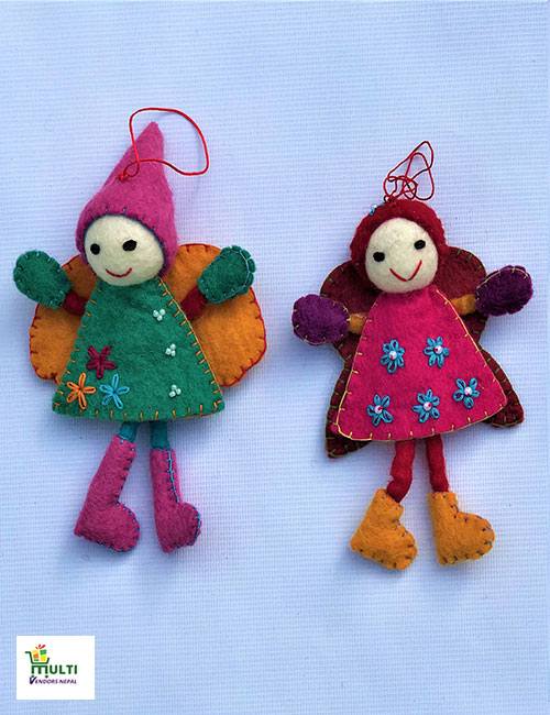 Two Dolls Set -M.V.K.S-137-S