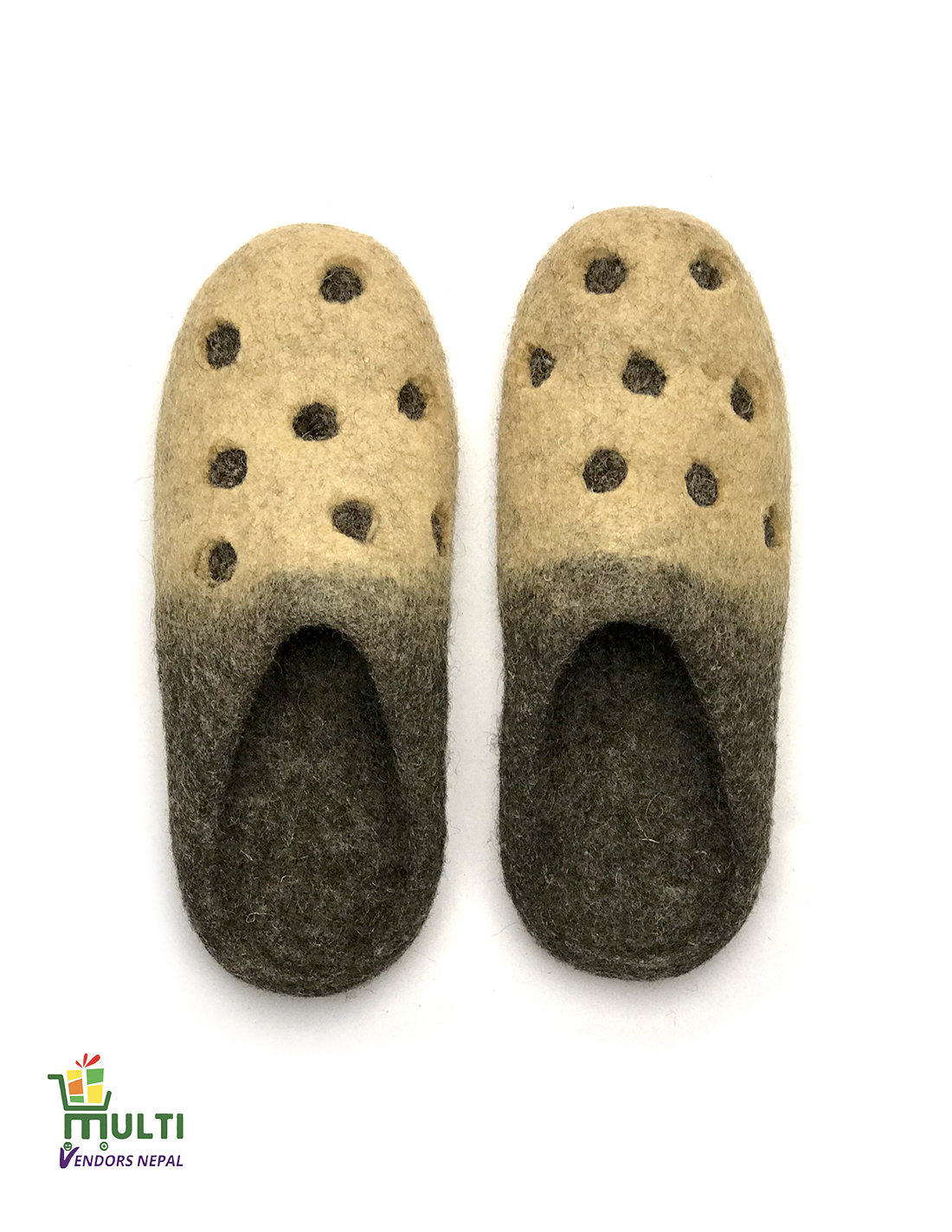 FELT WOOL SLIPPER-0137