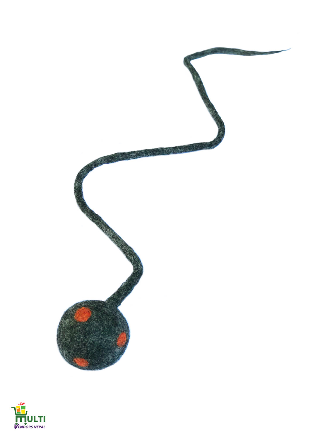 Sound Making Playing Ball With Tail