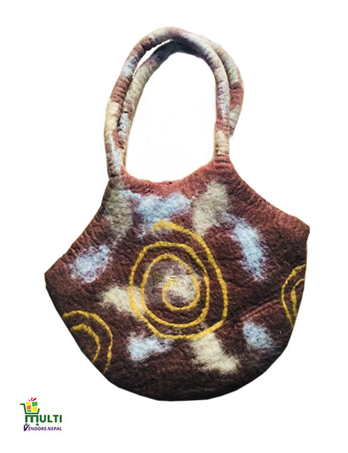 Feathers in Brown -M.V-K-145-S