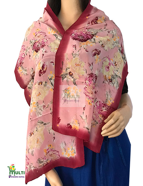 PMV 245 -PRINTED SILK SCARF