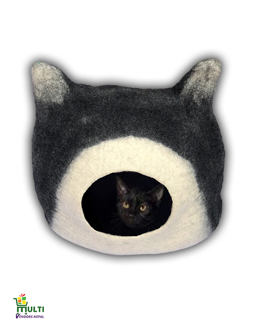 Black Cat Face Design M.V.-087