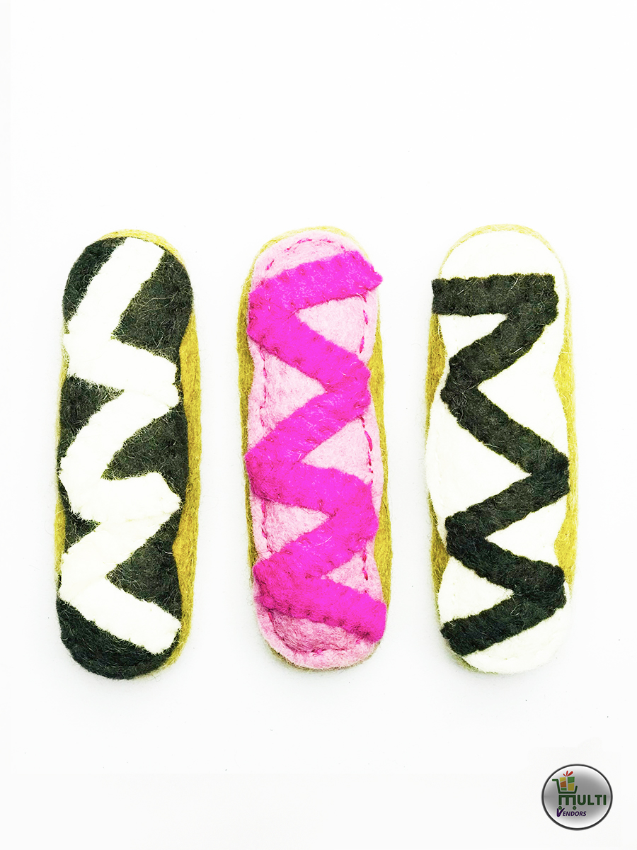 Eclairs Cake Design Cat Toys Set - MVSEB 1134