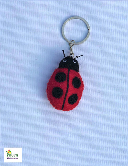 Lady Bird Key Ring-M.V.K.S-136-S